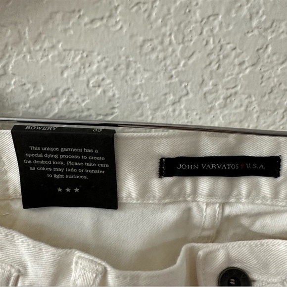 John Varvatos Bowery Slim Straight Jeans size 33 - Picture 5 of 7